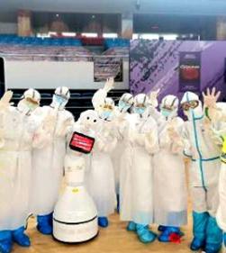 機器人+觸控一體機，助力醫療“零接觸”場景應用！