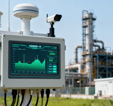 環保監測工控一體機：實時采污染物數據