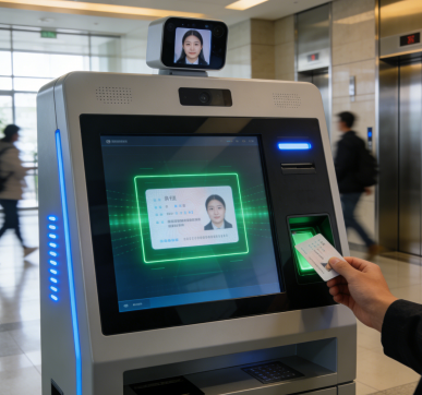 工業(yè)顯示器在訪(fǎng)客管理自助終端中的應(yīng)用